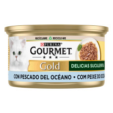 Gourmet Gold Delícias Suculentas Peixe do Oceano